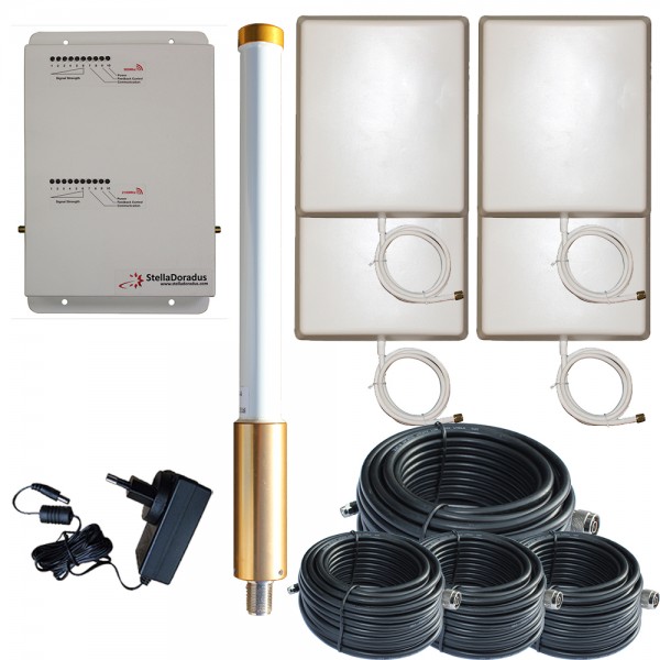 SD-RP-1002-LG-O-4P | MarineBoost 2.4 - Repeater Set